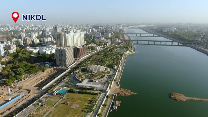 Nikol residential area in Ahmedabad