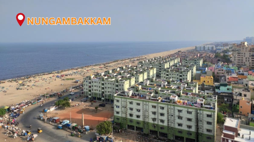 Nungambakkam residential area in Chennai