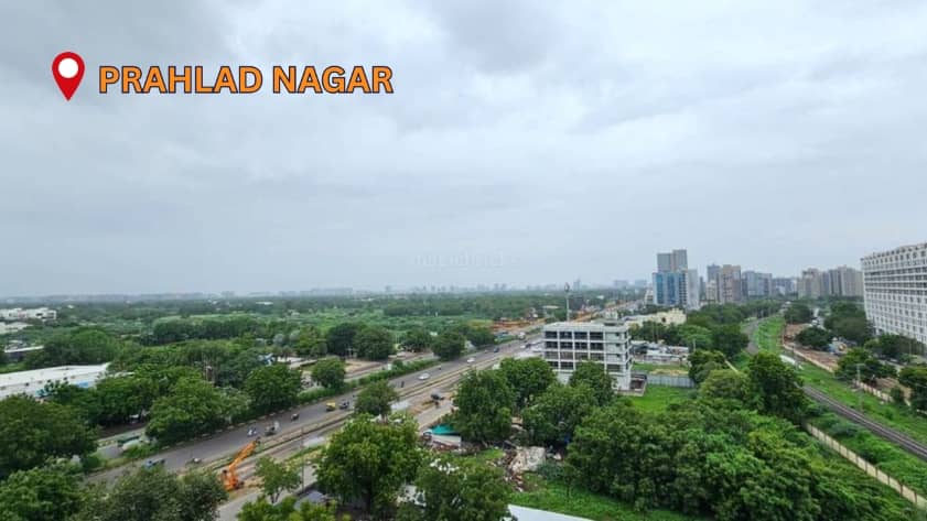 Prahlad Nagar residential area in Ahmedabad