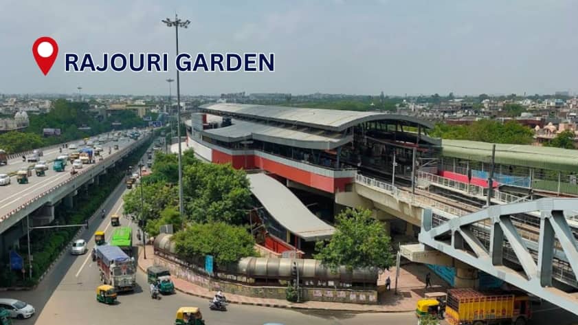 Rajouri Garden residential area in Delhi