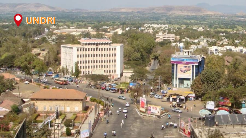 Undri residential area in Pune