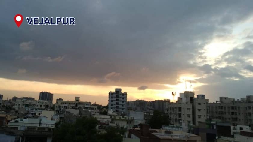 Vejalpur residential area in Ahmedabad