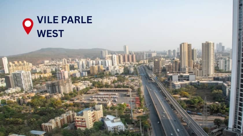 Vile Parle residential area in Mumbai