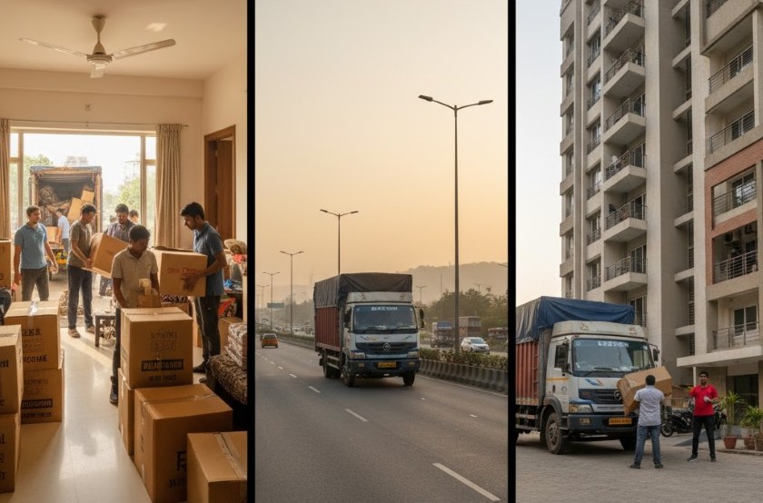 Typical 1-2 day moving timeline from Bangalore to Hyderabad