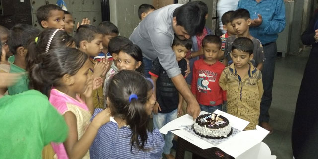 Birthday Celebrations At Mother Foundation Thane