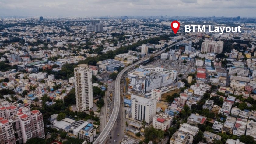 BTM Layout residential area in Bangalore
