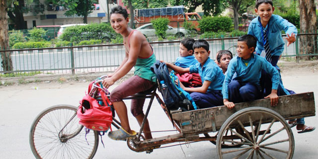 Children Going From Street to School With Chetna NGO Lucknow