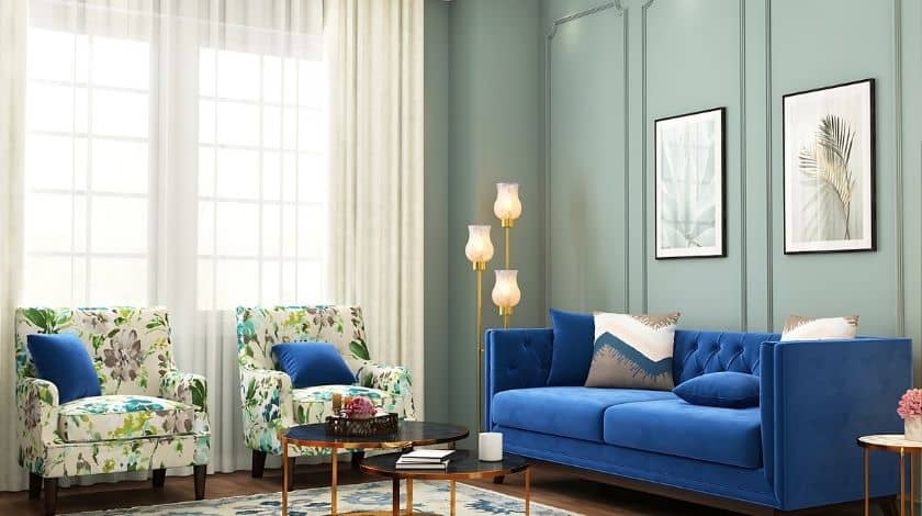 indian living room contemporary interior