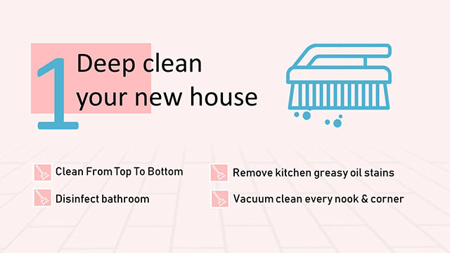 Top 20+ things to do when moving into a new home 1 21 Things to do when moving to New Home for First time
