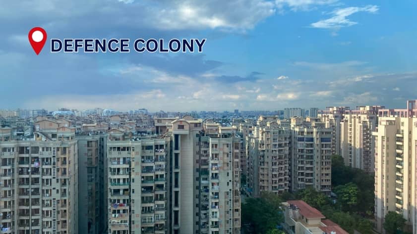 Defence Colony residential area in Delhi