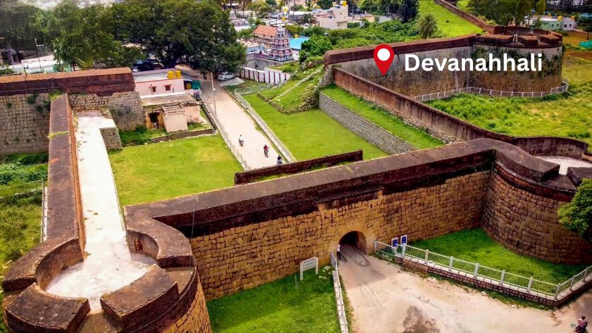 Devanahalli residential area in Bangalore