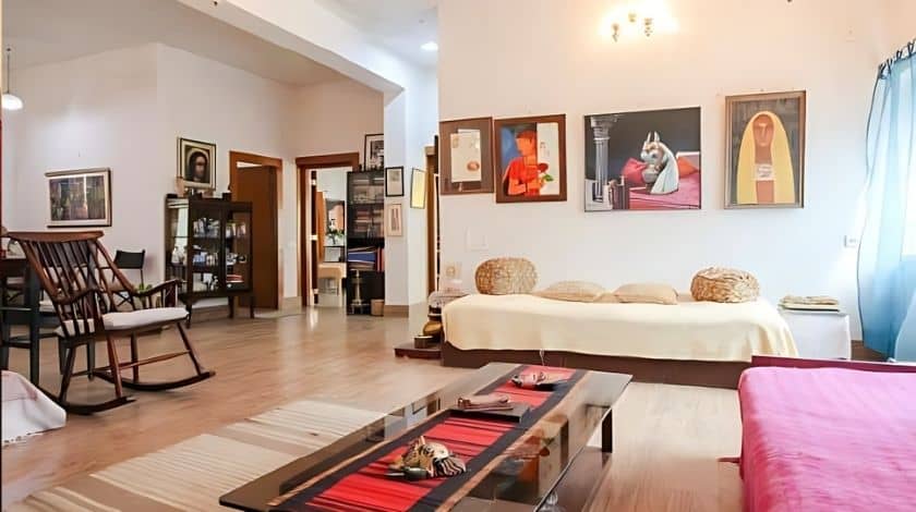 east indian living room interior