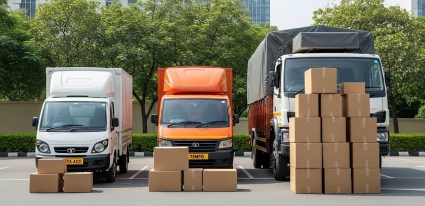 Jaipur vehicle size selector considering Pink City restrictions