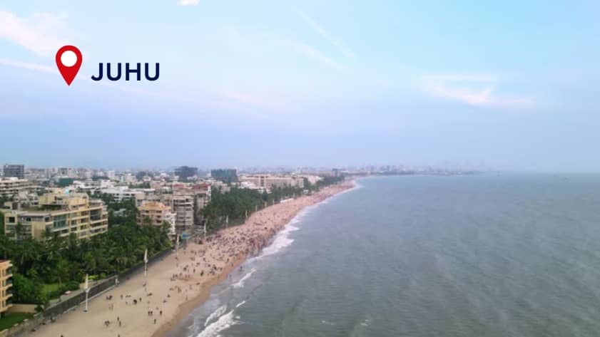 JUHU residential area in Mumbai