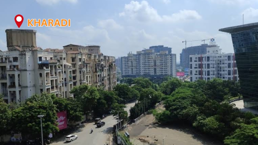 Kharadi residential area in Pune