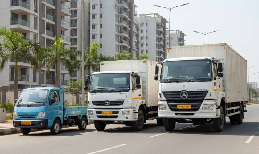 Kolkata vehicle size selector considering traffic restrictions