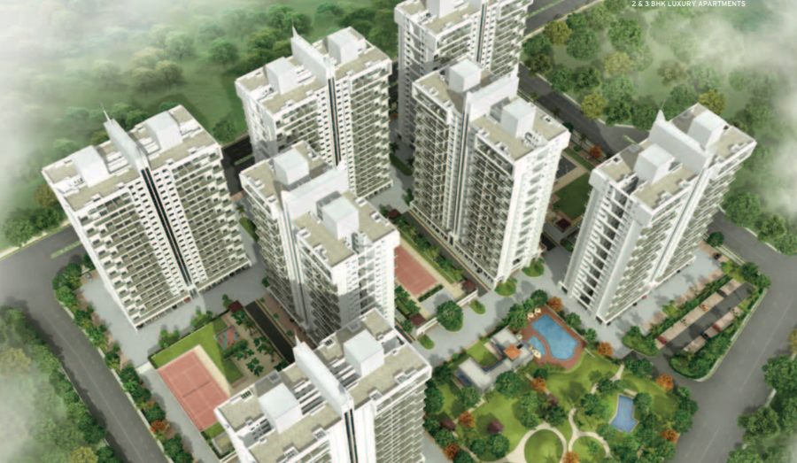 Kolte Patil Life Republic Mahalunge township view