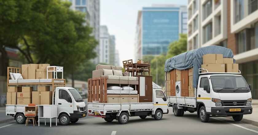 Lucknow vehicle size selector based on locality and building type