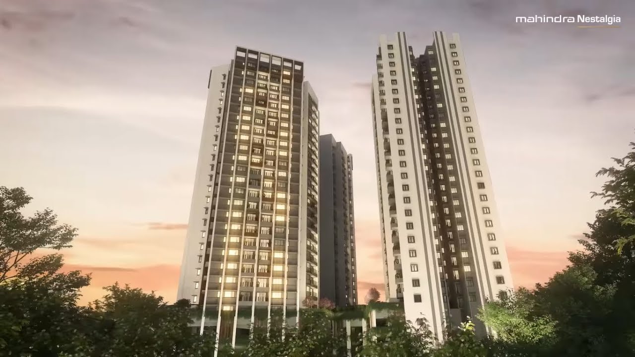 Mahindra Nestalgia Pimpri compact 2 BHK apartment