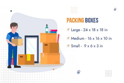 Movers and Packers Mumbai Box Sizes