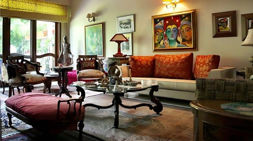 living room interior north indian style