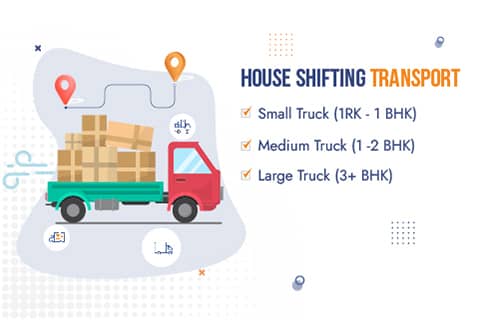 Packers and Movers Delhi Truck Sizes