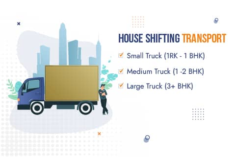 Packers and Movers Ahmedabad Transport Truck Sizes