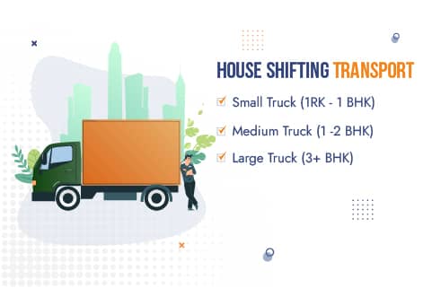 Movers and Packers in Nagpur Transport Truck Sizes