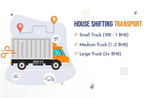 Packers and Movers Pune Truck Sizes