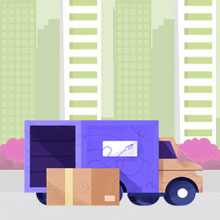 Rent Trustworthy Trucks for Transporting Goods within or outside Ramamurthy Nagar