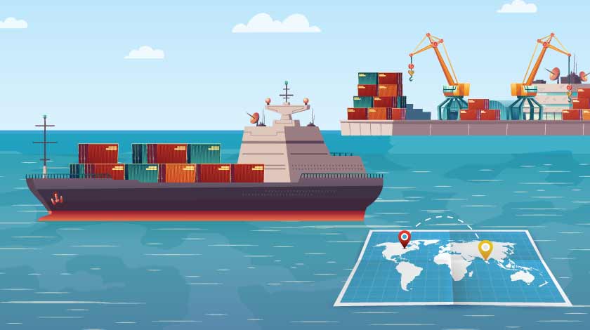 Shipping of Cargo via Seaways