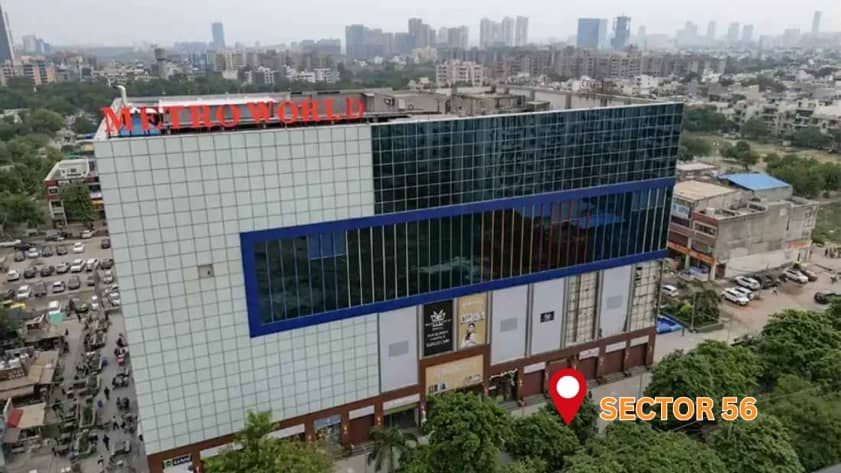 Sector 56 residential area in Gurgaon