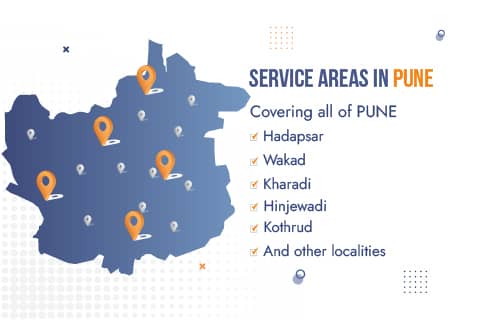 Service Areas of Packers and Movers Pune