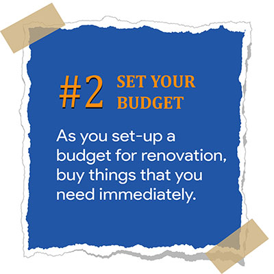 Set Your Budget