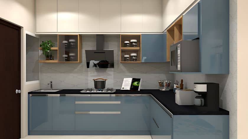 small l shaped kitchen design Image
