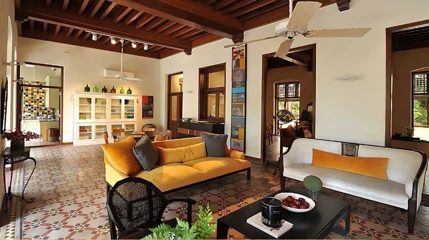 south indian living room interior