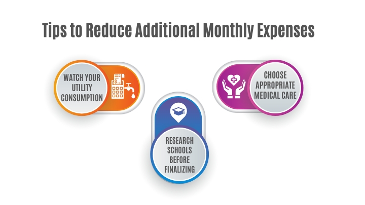 tips-to-reduce-additional-monthly-expenses infographic