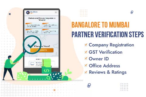 AssureShift Packers and Movers Bangalore to Mumbai Partner Verification