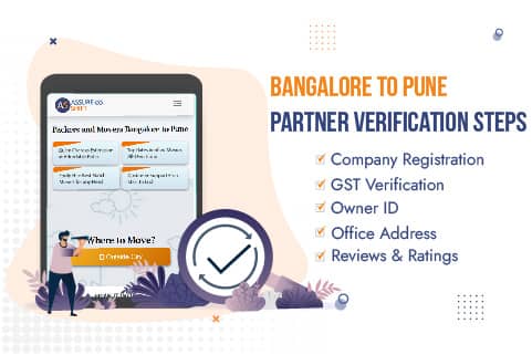 AssureShift Packers and Movers Bangalore to Pune Partner Verification
