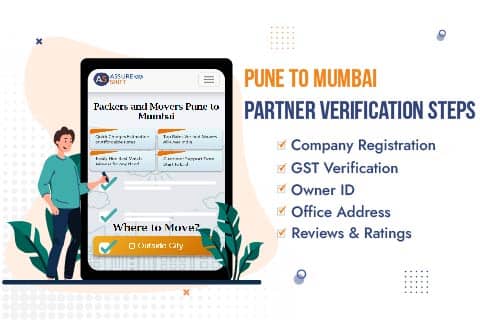 AssureShift Packers and Movers Pune to Mumbai Partner Verification