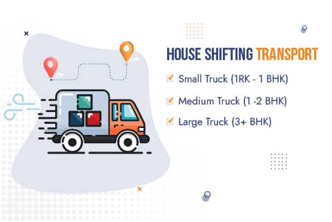 Packers and Movers Bangalore to Delhi Truck Sizes