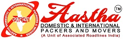Aastha packers and movers logo