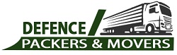 Defence packers and movers logo