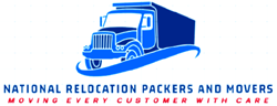 National packers and movers logo