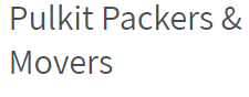 Pulkit Packers and Movers