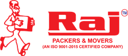 Raj packers and movers logo
