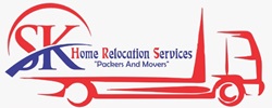 SK home packers and movers logo