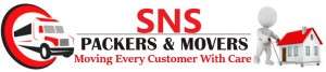 SNS packers and movers logo