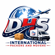 DHS International Packers and Movers Logo