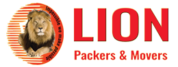 lion packers and movers logo